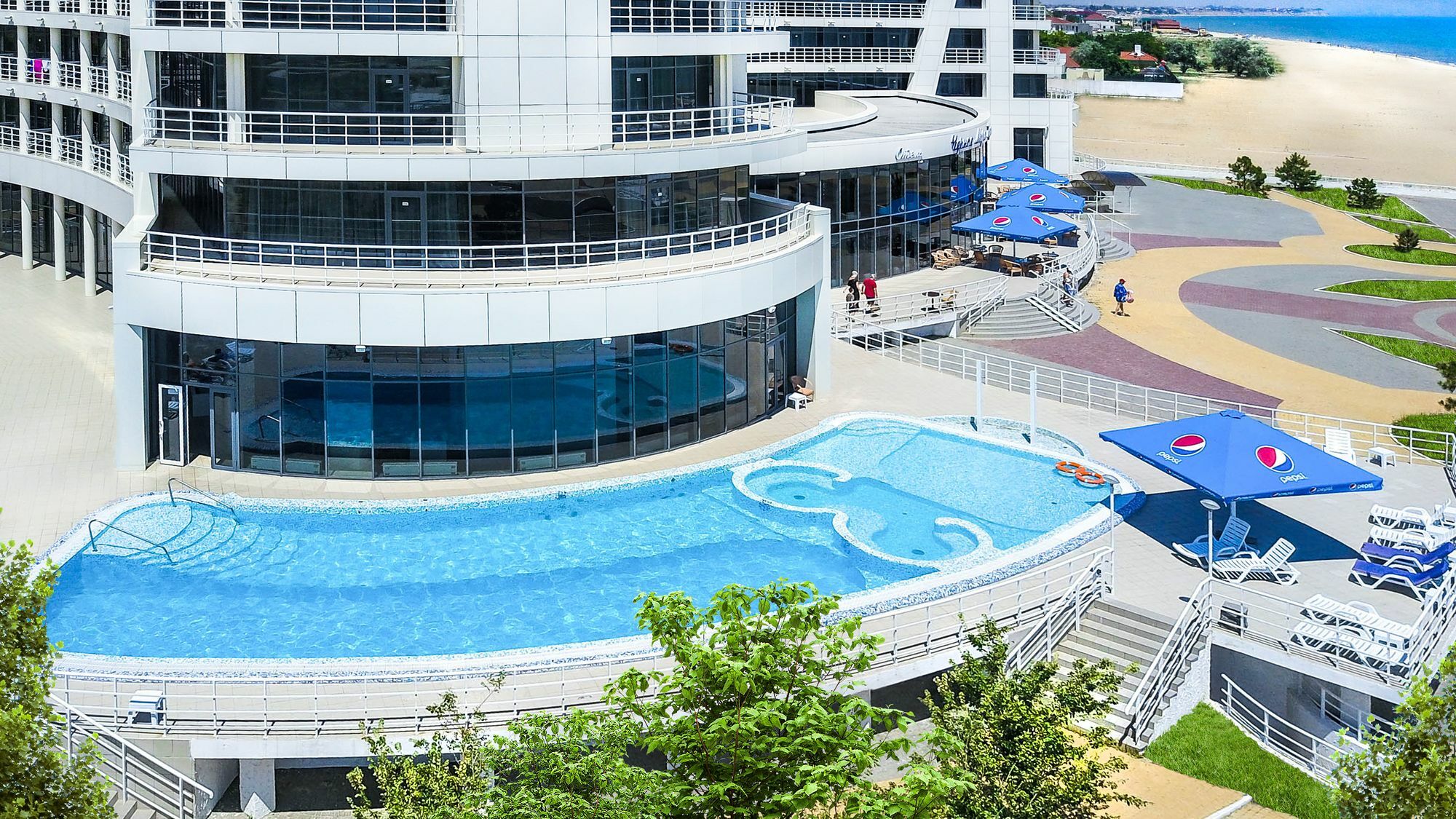 Bugaz Sea View Hotel Gribovka Buitenkant foto